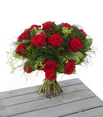 Red Rose Luxury hand tied
