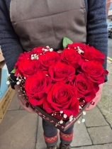 Rose Heart Hat Box Large